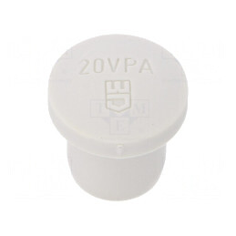 Capac de Protecție Poliamidă M20 PG16 12mm | Electronic-mag.ro | Componente Electronice