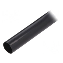 Manșon Electroizolant PVC Negru 14mm 100m | Electronic-mag.ro | Componente Electronice