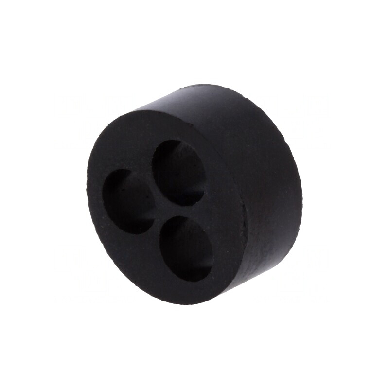 Insert Presetupă 7mm M25 IP54 Cauciuc NBR 3 Orificii | Electronic-mag.ro | Componente Electronice