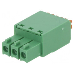 Regletă Conexiuni Deconectabilă 3,5mm 3 Piste Drept Mufă | Electronic-mag.ro | Componente Electronice