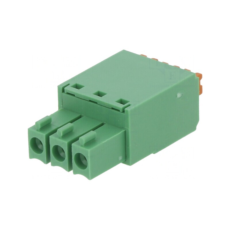 Regletă Conexiuni Deconectabilă 3,5mm 3 Piste Drept Mufă | Electronic-mag.ro | Componente Electronice