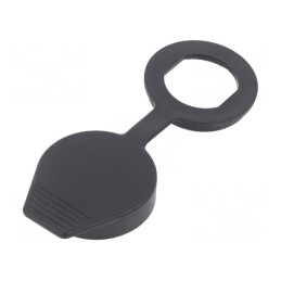 Capac Antipraf Negru TPE M24 | Electronic-mag.ro | Componente Electronice