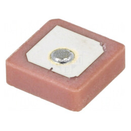 Antenă GPS RHCP Ceramică 50Ω 13x13x4mm | Electronic-mag.ro | Componente Electronice