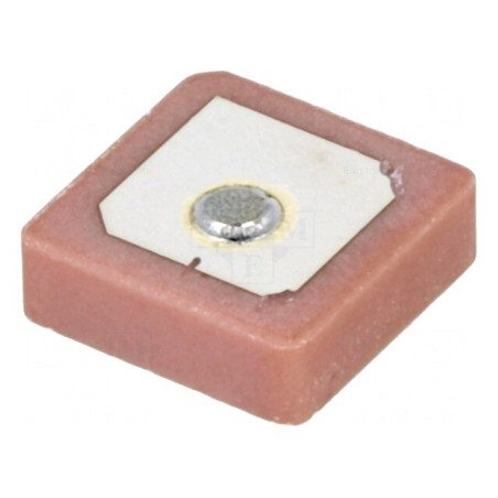Antenă GPS RHCP Ceramică 50Ω 13x13x4mm | Electronic-mag.ro | Componente Electronice