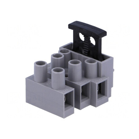 Regletă de conexiuni terminale cu șurub 0,5-2,5mm2 250V 6,3A | Electronic-mag.ro | Componente Electronice
