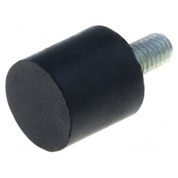 Picioruș Vibro-Absorbant 8mm Duritate Shore 40 | Electronic-mag.ro | Componente Electronice