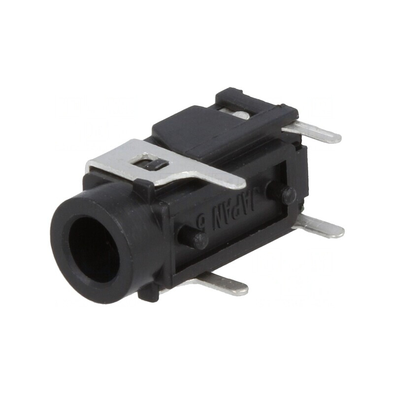 Soclu Jack 3,5mm Stereo PCB 90° | Electronic-mag.ro | Componente Electronice