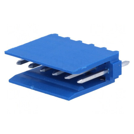 Soclu cablu-placă tată HE14 2,54mm 6 PIN THT 3A cositorit | Electronic-mag.ro | Componente Electronice