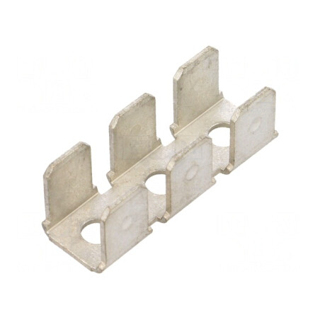 Conector Terminal Plat Tată 6.3mm 0.8mm M3 6x Dublă Alamă | Electronic-mag.ro | Componente Electronice