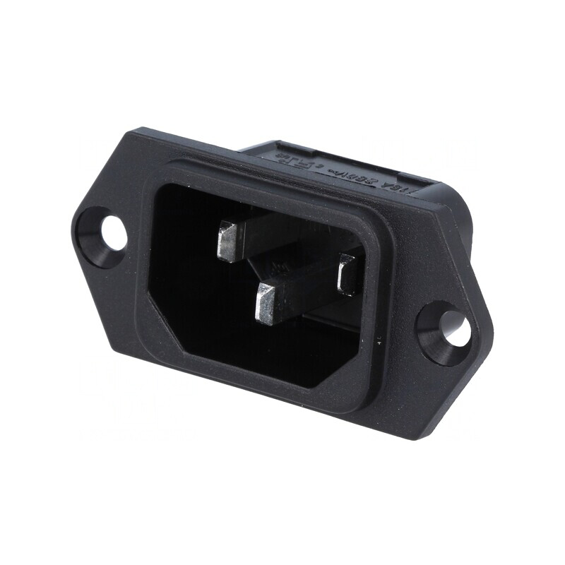 Conector Alimentare AC 10A 250V IP40 IEC 60320 | Electronic-mag.ro | Componente Electronice Conector Alimentare AC 10A 250V IP40 IEC 60320 | Electronic-mag.ro | Componente Electronice