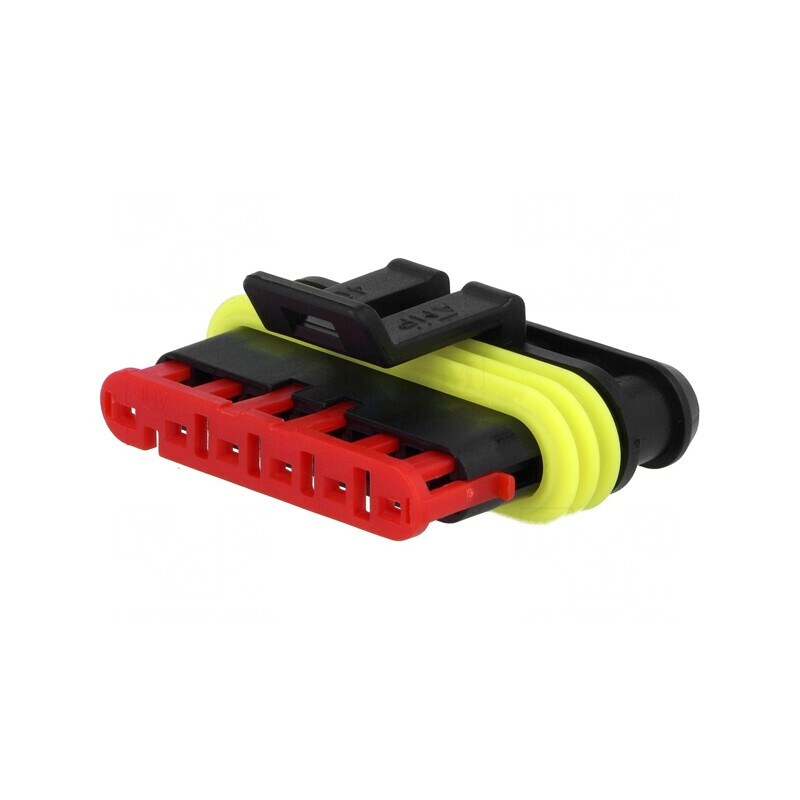 Conector Superseal 1.5 Mamă 6 PIN | Electronic-mag.ro | Componente Electronice