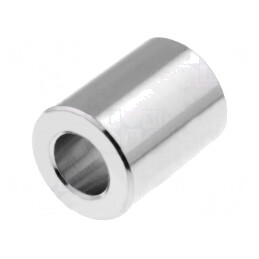 Manşon distanţier cilindric alamă nichel 30mm | Electronic-mag.ro | Componente Electronice