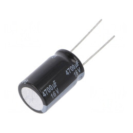 Condensator Electrolitic Low ESR 2200uF 35V THT Ø16x25mm | Electronic-mag.ro | Componente Electronice