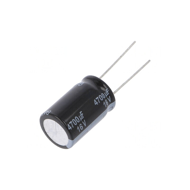 Condensator Electrolitic Low ESR 2200uF 35V THT Ø16x25mm | Electronic-mag.ro | Componente Electronice