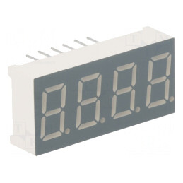 Display LED 7 Segmente 9.2mm 4 Cifre Roșu | Electronic-mag.ro | Componente Electronice