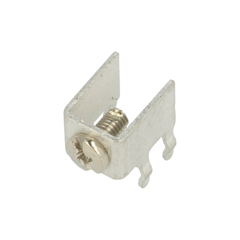 Terminal cu Șurub Argintiu THT | Electronic-mag.ro | Componente Electronice