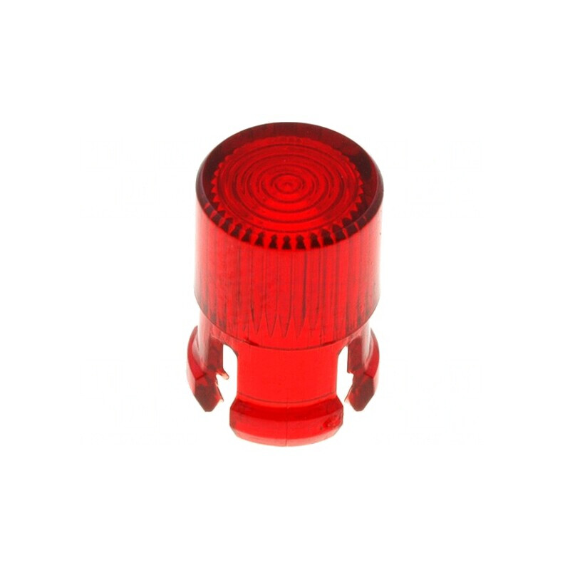 Lentilă LED roșie rotundă 5mm | Electronic-mag.ro | Componente Electronice