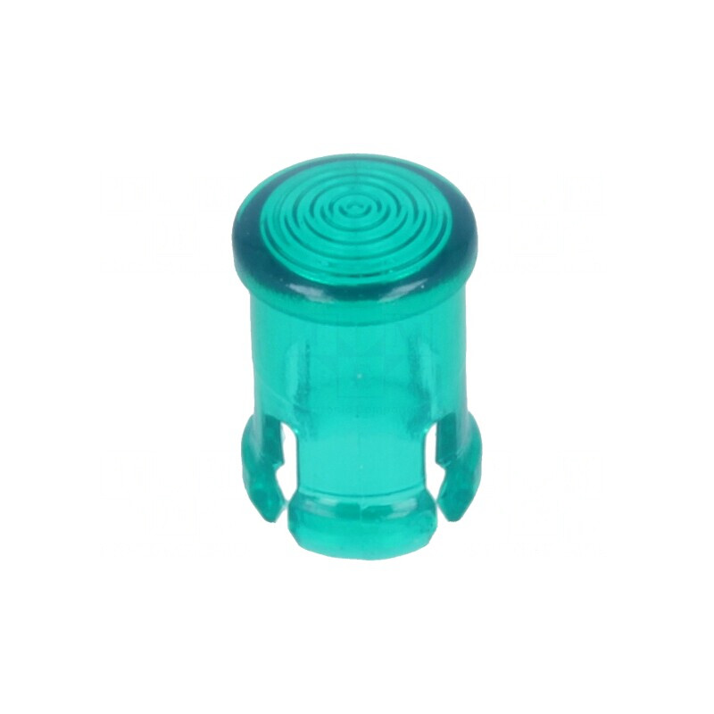 Lentilă LED Verde Rotundă 5mm | Electronic-mag.ro | Componente Electronice
