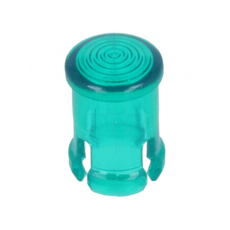 Lentilă LED Verde Rotundă 5mm | Electronic-mag.ro | Componente Electronice