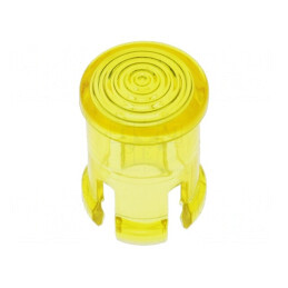 Lentilă LED Rotundă Galbenă 5mm | Electronic-mag.ro | Componente Electronice