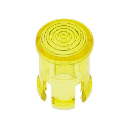 Lentilă LED Rotundă Galbenă 5mm | Electronic-mag.ro | Componente Electronice