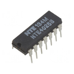 Circuit Logic Digital NOR 3 Intrări DIP14 3-18V | Electronic-mag.ro | Componente Electronice