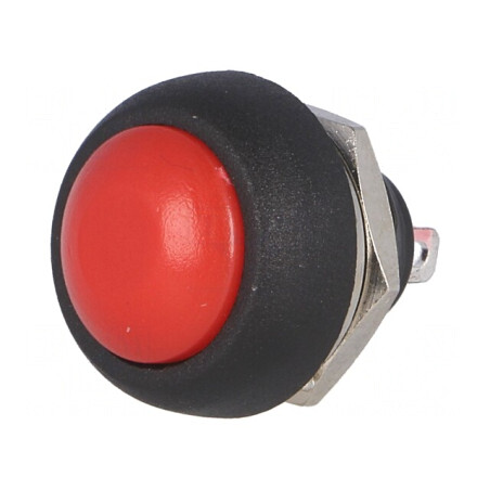 Comutator cu apăsare 1A 250VAC OFF-(ON) | Electronic-mag.ro | Componente Electronice
