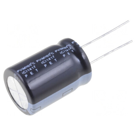 Condensator electrolitic THT 47uF 450V 18x25mm | Electronic-mag.ro | Componente Electronice