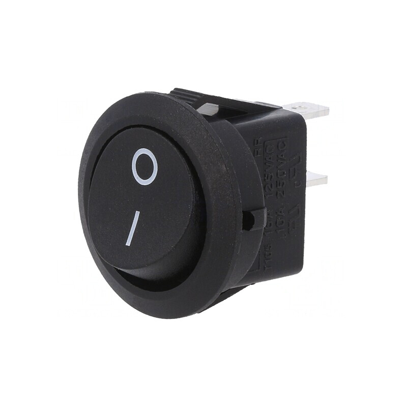 Comutator Rocker ON-OFF 10A Negru | Electronic-mag.ro | Componente Electronice Comutator Rocker ON-OFF 10A Negru | Electronic-mag.ro | Componente Electronice