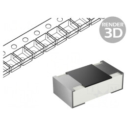 Rezistor SMD 0805 47.5kΩ Thin Film Precizie