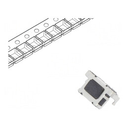 Microîntrerupător TACT SPST 12V SMD | Electronic-mag.ro | Componente Electronice