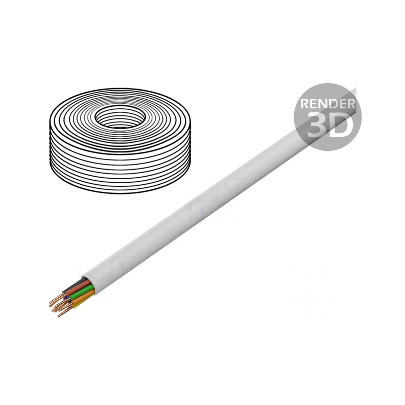 Cablu YTDY 10x0,5mm Rotund PVC Alb | Electronic-mag.ro | Componente Electronice Cablu YTDY 10x0,5mm Rotund PVC Alb | Electronic-mag.ro | Componente Electronice