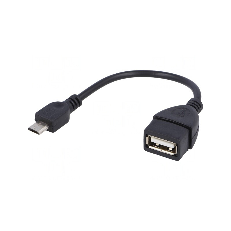 Cablu OTG USB 2.0 A-Micro B Nichelat | Electronic-mag.ro | Componente Electronice Cablu OTG USB 2.0 A-Micro B Nichelat | Electronic-mag.ro | Componente Electronice