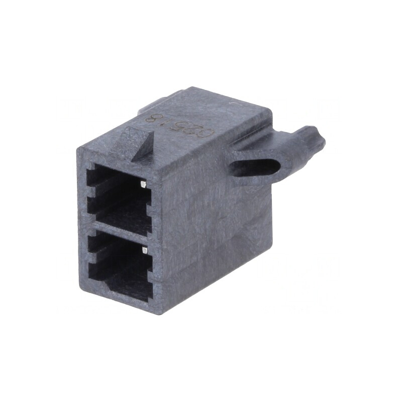 Soclu cablu-placă Mega-Fit 5,7mm 2 pini 23A THT | Electronic-mag.ro | Componente Electronice