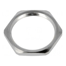 Piuliţă PG16 alamă nichelată 3mm 26mm | Electronic-mag.ro | Componente Electronice