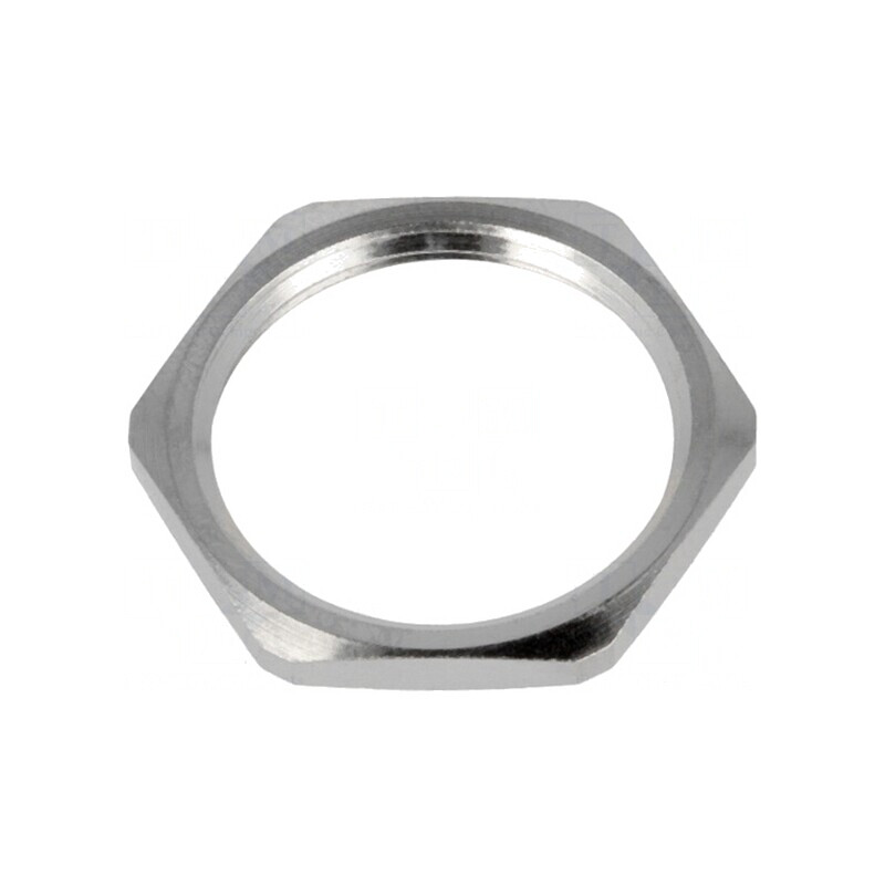 Piuliţă PG16 alamă nichelată 3mm 26mm | Electronic-mag.ro | Componente Electronice