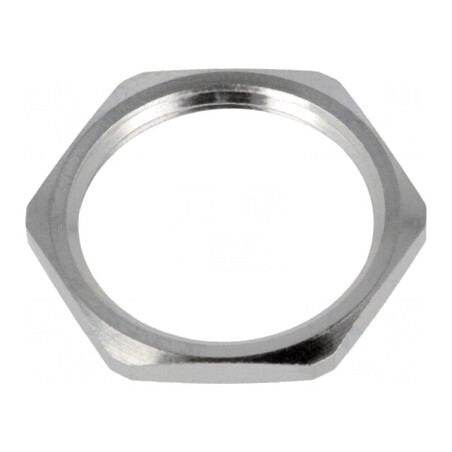 Piuliţă PG16 alamă nichelată 3mm 26mm | Electronic-mag.ro | Componente Electronice
