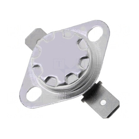 Termostat NC 100°C-70°C 10A 250VAC | Electronic-mag.ro | Componente Electronice