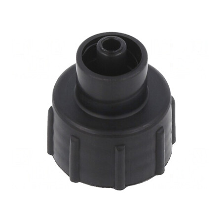 Capac negru pentru flacon de dozare FIS-EAOB420 | Electronic-mag.ro | Componente Electronice