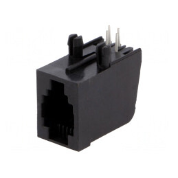 Soclu RJ9 4P4C THT în unghi | Electronic-mag.ro | Componente Electronice