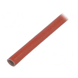 Manșon Electroizolant Fibră de Sticlă Cărămiziu 60-250°C | Electronic-mag.ro | Componente Electronice