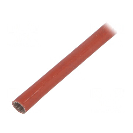 Manșon Electroizolant Fibră de Sticlă Cărămiziu 60-250°C | Electronic-mag.ro | Componente Electronice