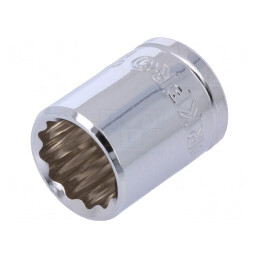 Cheie Tubulară 12 Puncte 3/8 CR-V 15mm | Electronic-mag.ro | Componente Electronice
