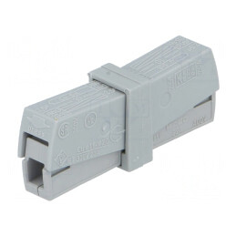 Bornă cu Arc Eliberare Rapidă 0,5-2,5mm² 400V 24A | Electronic-mag.ro | Componente Electronice