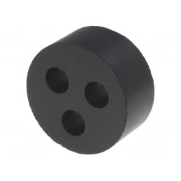 Insert Presetupă 5mm M25 IP54 Cauciuc NBR 3 Orificii | Electronic-mag.ro | Componente Electronice