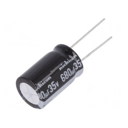 Condensator Electrolitic THT 680uF 35V 16x25mm | Electronic-mag.ro | Componente Electronice