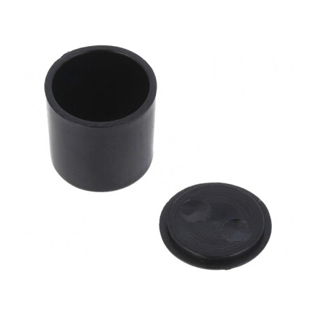 Carcasă pentru Alarmă Neagră 14mm ABS Ø 14,8mm | Electronic-mag.ro | Componente Electronice