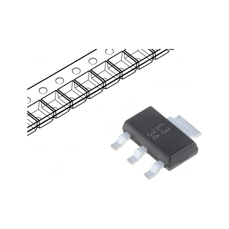 Stabilizator de Tensiune Liniar Reglabil 1,25-37V 1,5A | Electronic-mag.ro | Componente Electronice