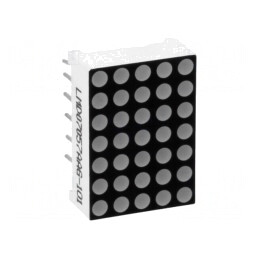 Afișaj LED Matrice Verde 5x7 17,8x12,7mm | Electronic-mag.ro | Componente Electronice