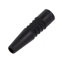 Manșon Negru pentru Mufe BNC 2.6mm Intrare 5.5mm Iesire | Electronic-mag.ro | Componente Electronice
